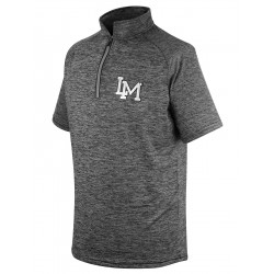 Playera Polo LM - Gris Oscuro