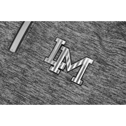Playera Polo LM - Gris Oscuro