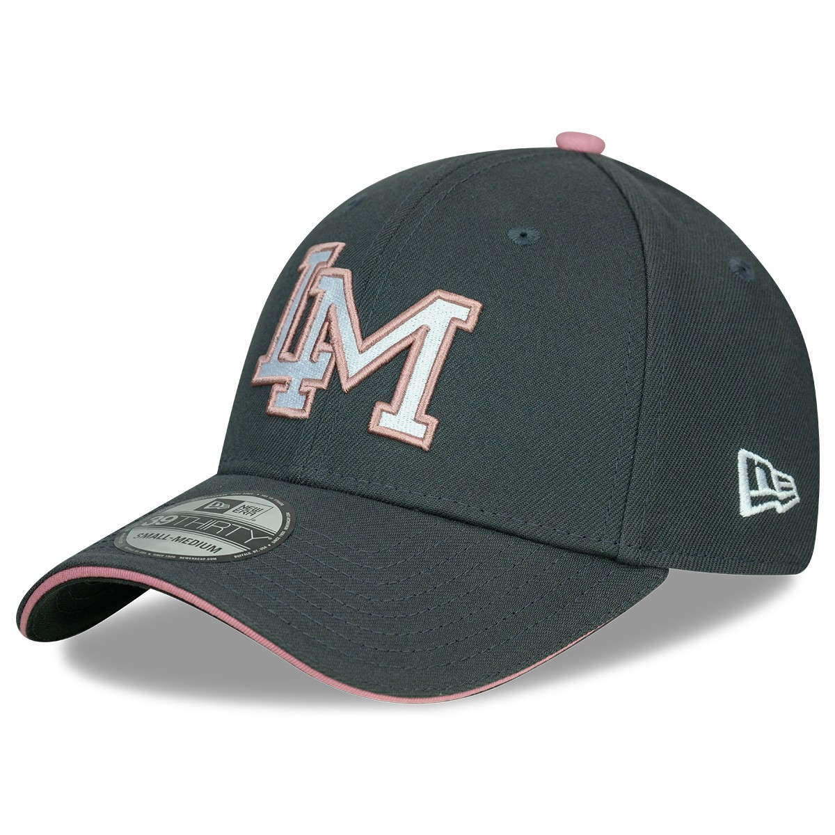 Gorra LM Gris-Rosa 39Thirty