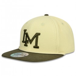 Gorra LM Beige-Café Snapback
